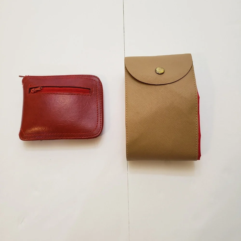 Reusable Totes in Folded Wallets Easily Portable - Picture 3 of 7
